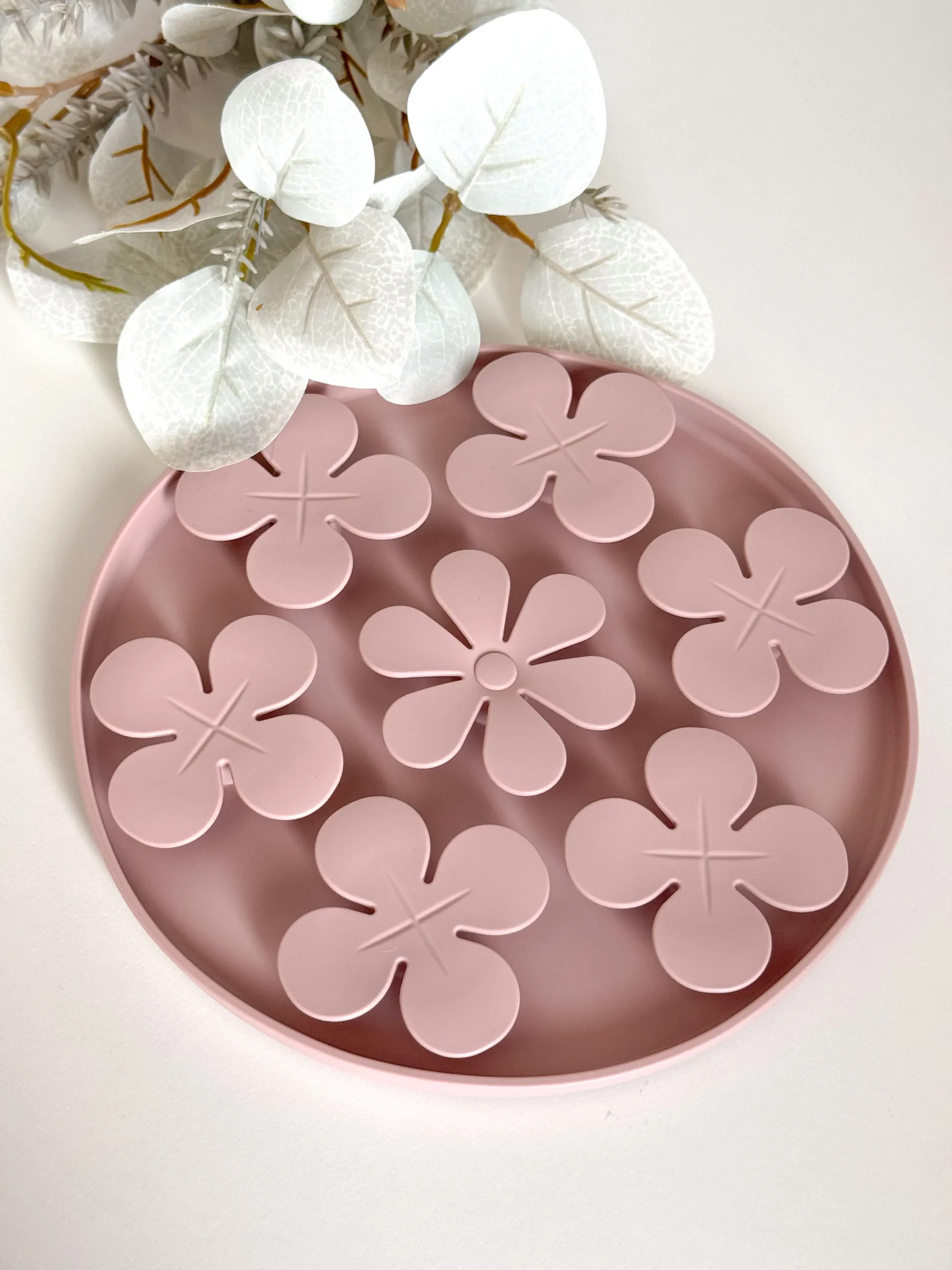 Schleckmatte Flowers Rosa