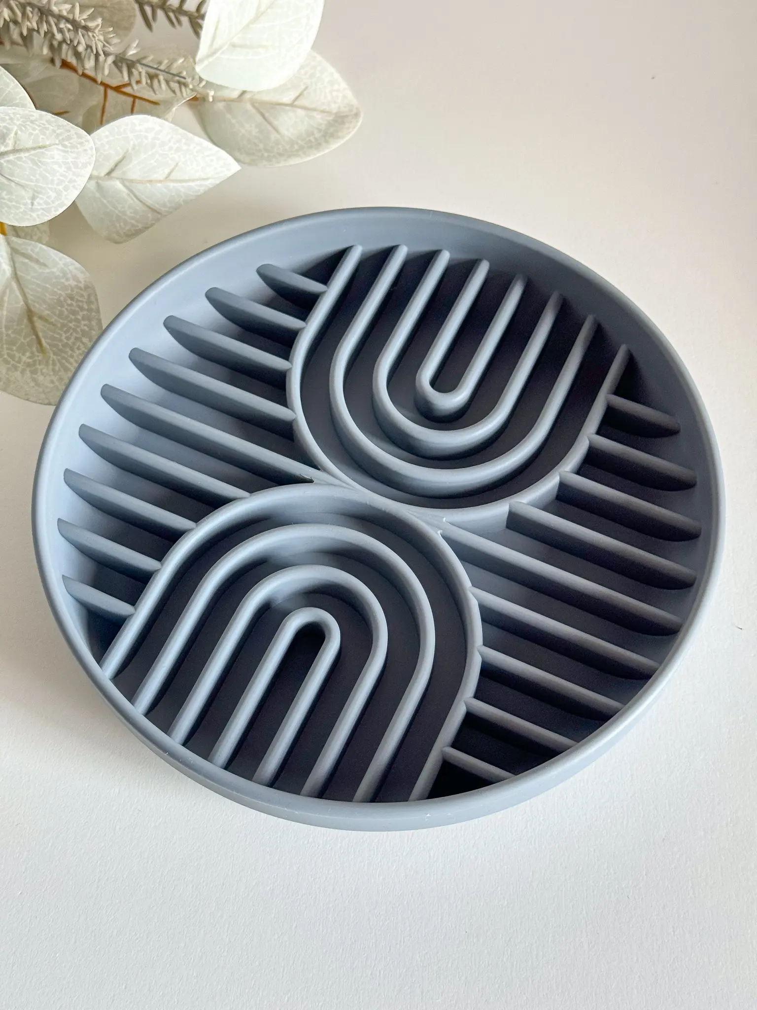 Slow Bowl Double Arch Grau