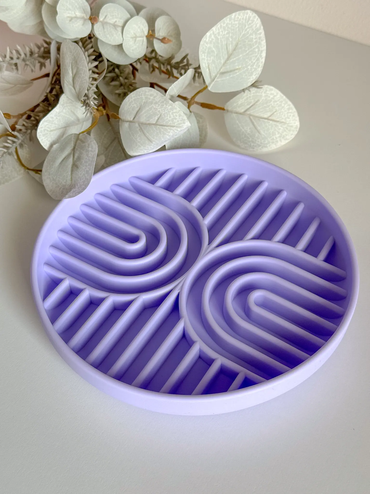 Slow Bowl Double Arch Pastel Lila