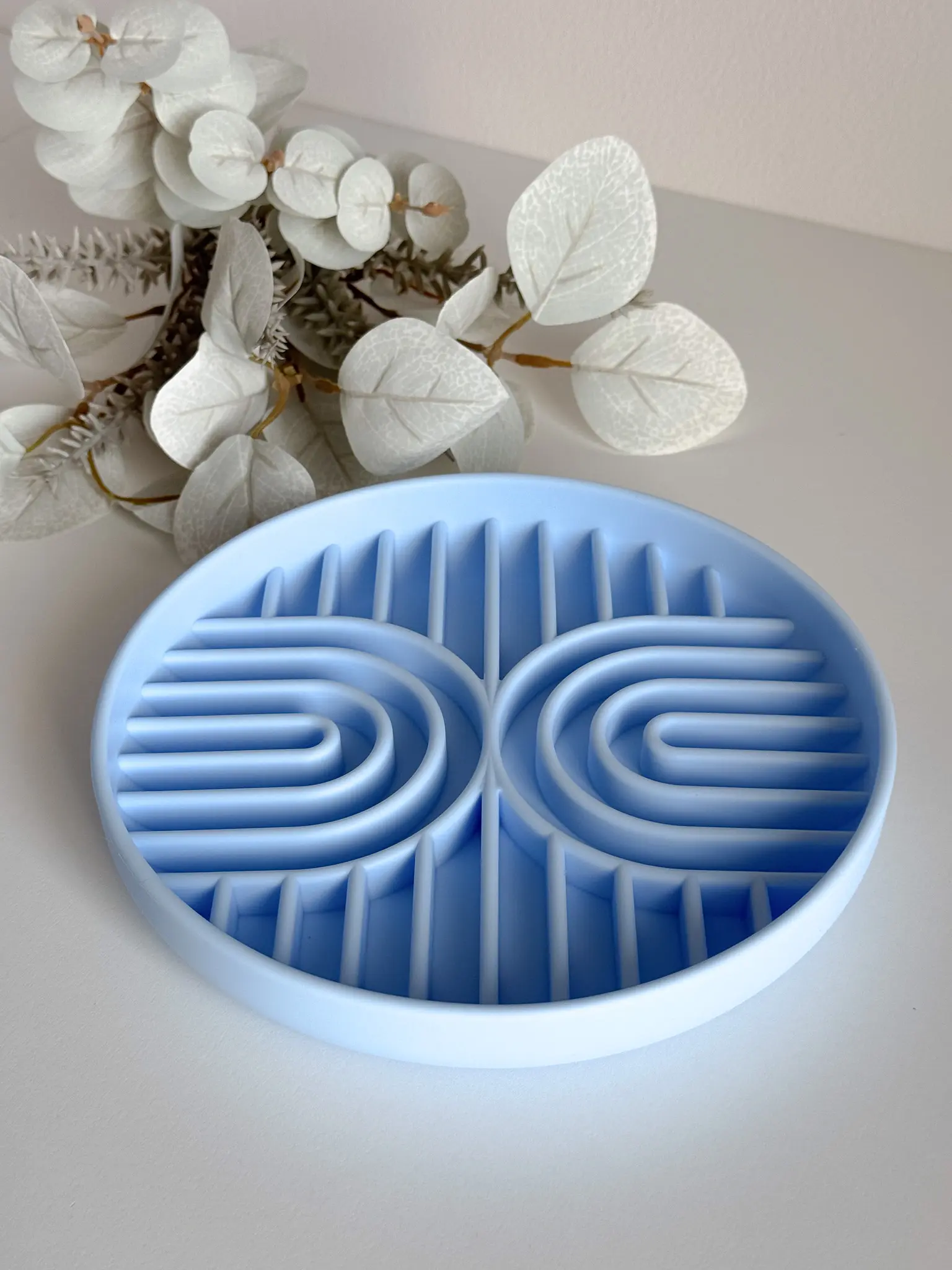 Slow Bowl Double Arch Baby Blue