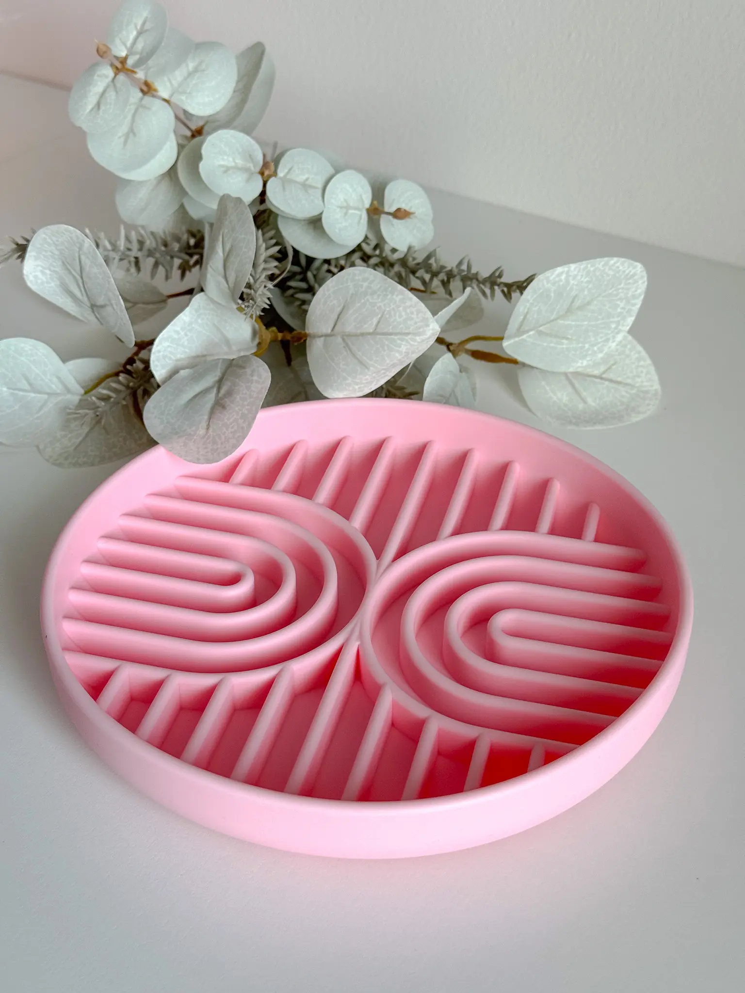 Slow Bowl Double Arch Baby Pink