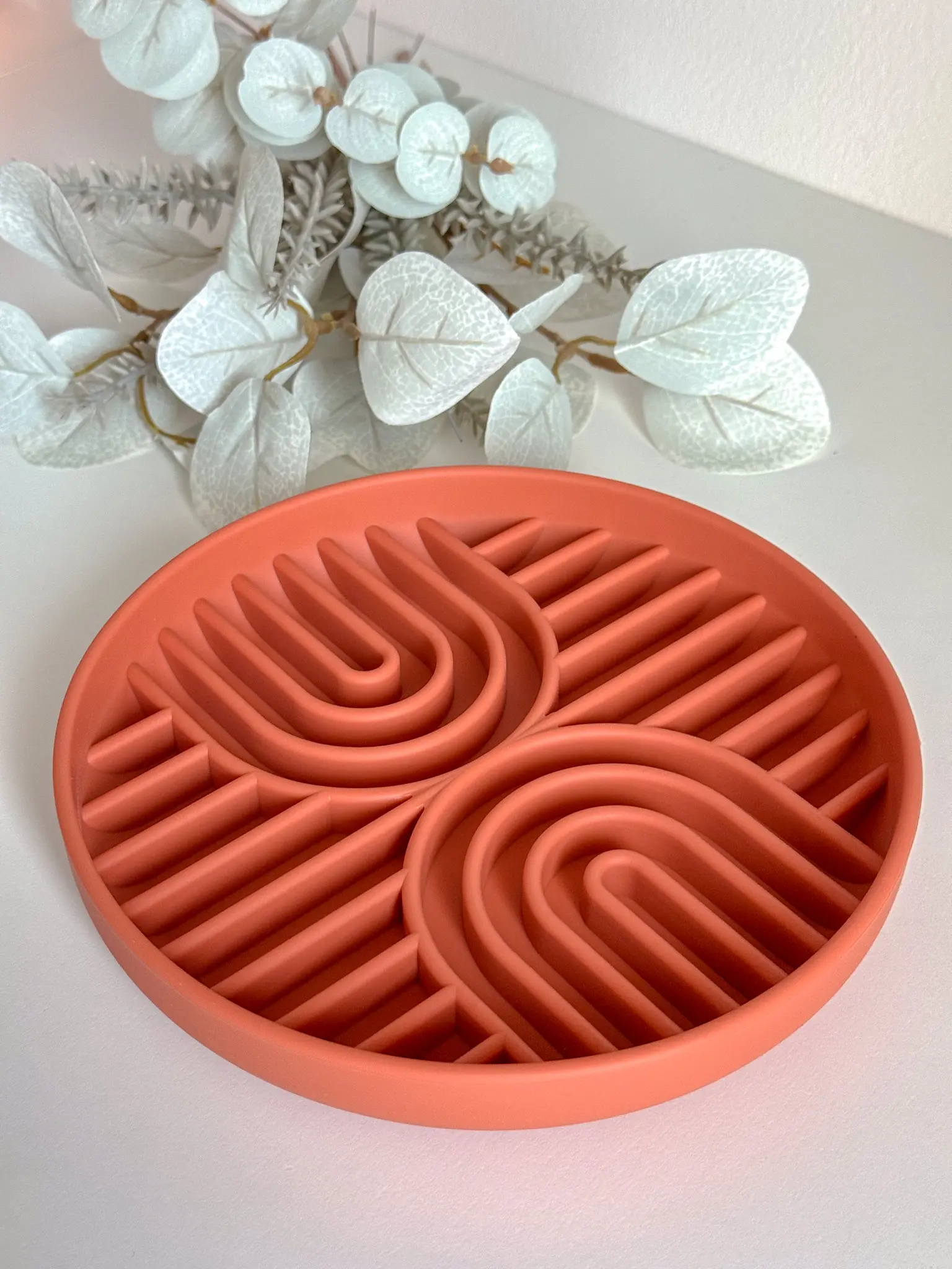 Slow Bowl Double Arch Orange