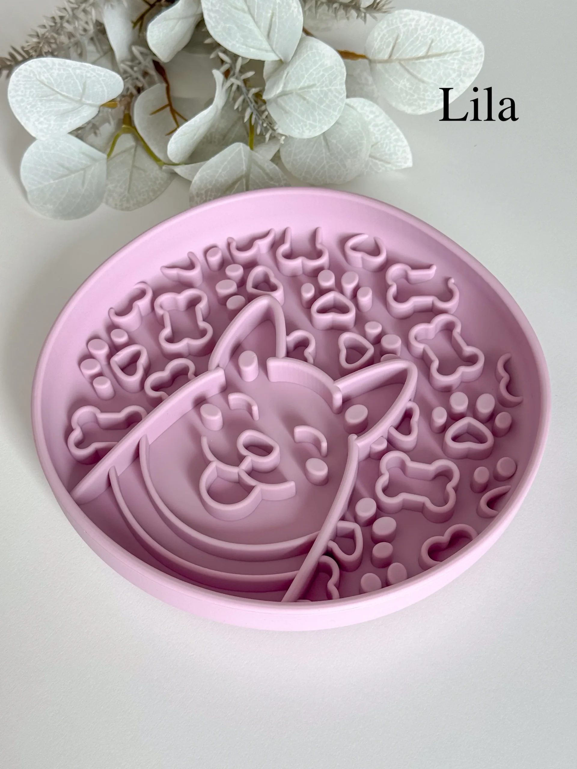Slow Bowl Happy Dog Lila