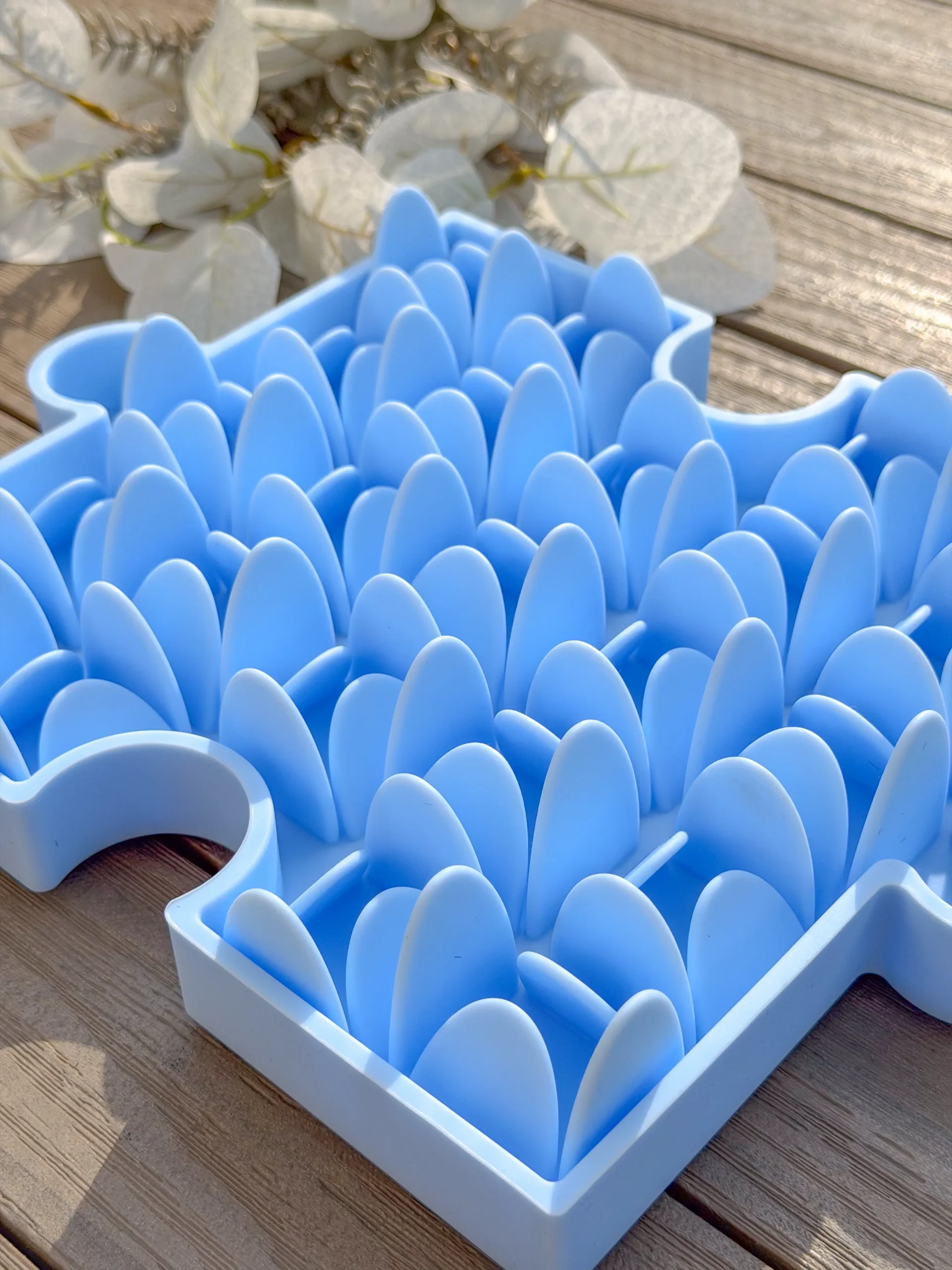 Die Puzzle Slow Bowl – Grass Blau