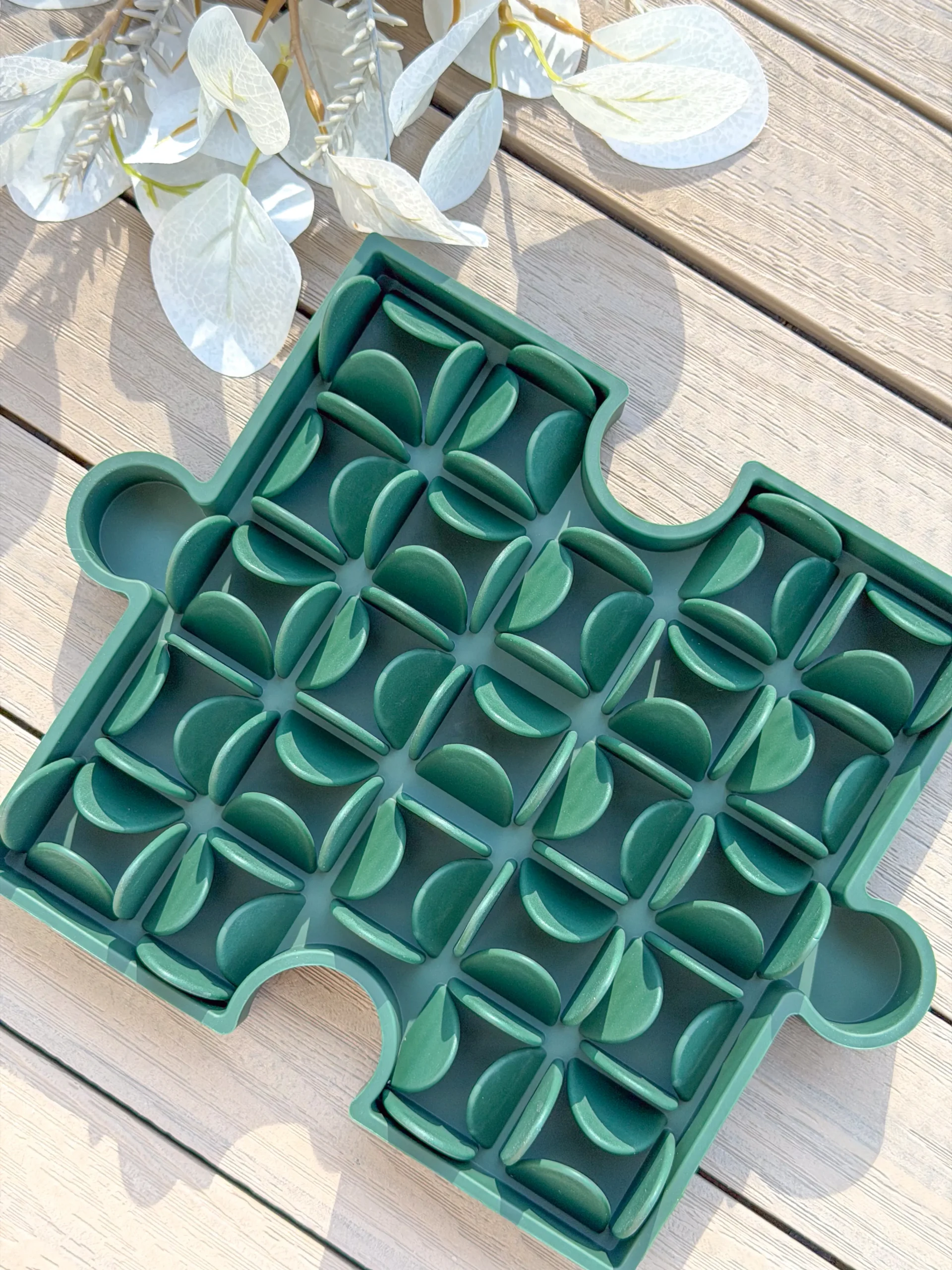Puzzle Slow Bowl - Set Grün – Bild 2