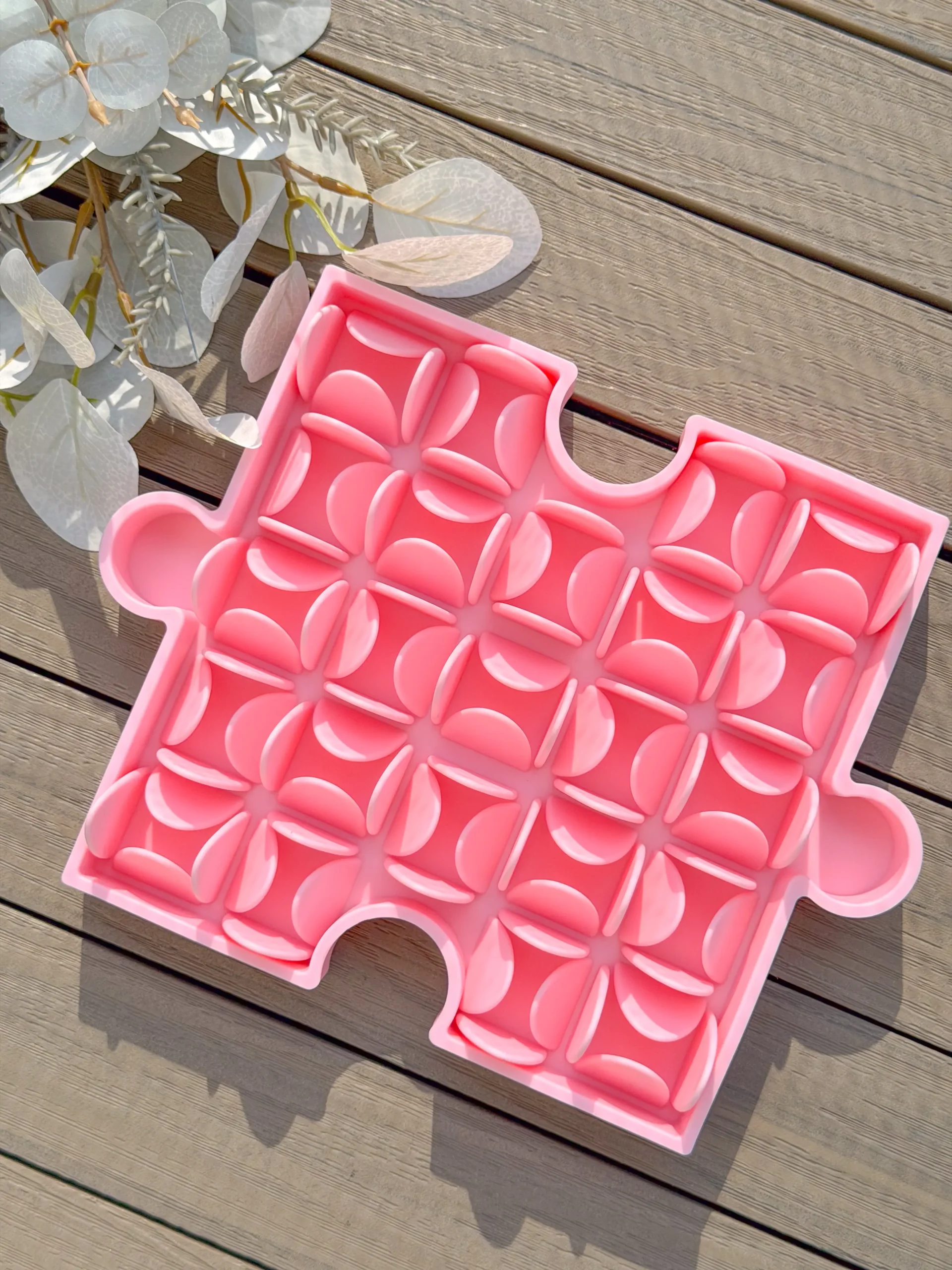 Die Puzzle Slow Bowl – Grass Rosa