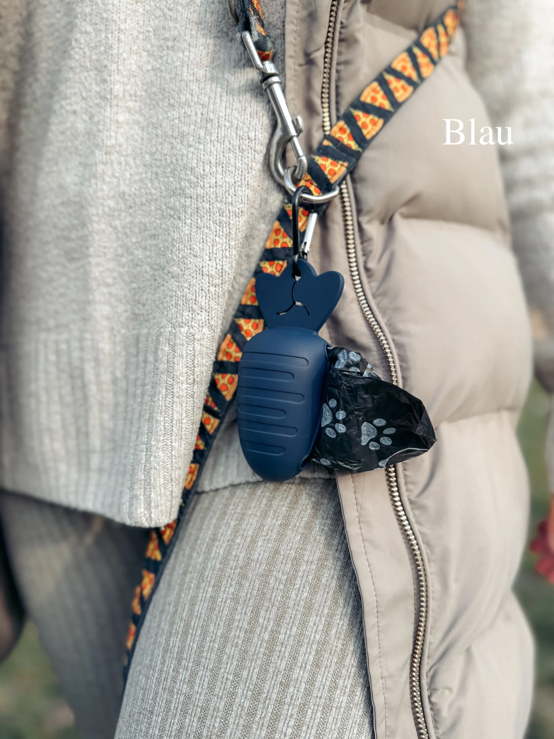Happy Carrot Kotbeutelspender Blau
