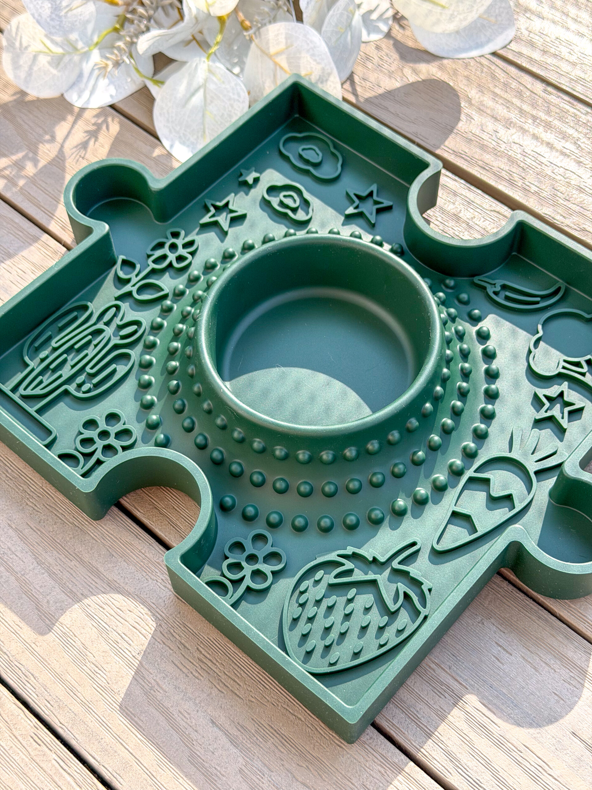 Puzzle Slow Bowl – Garden Grün