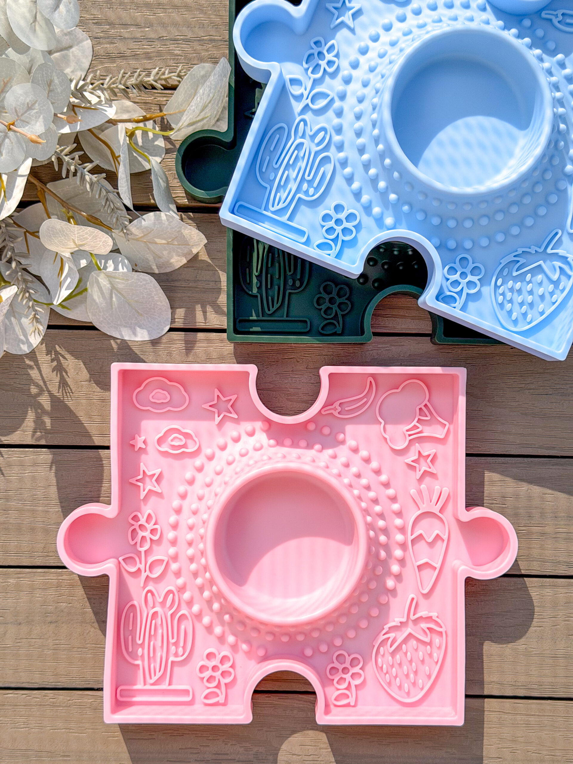 Puzzle Slow Bowl – Garden