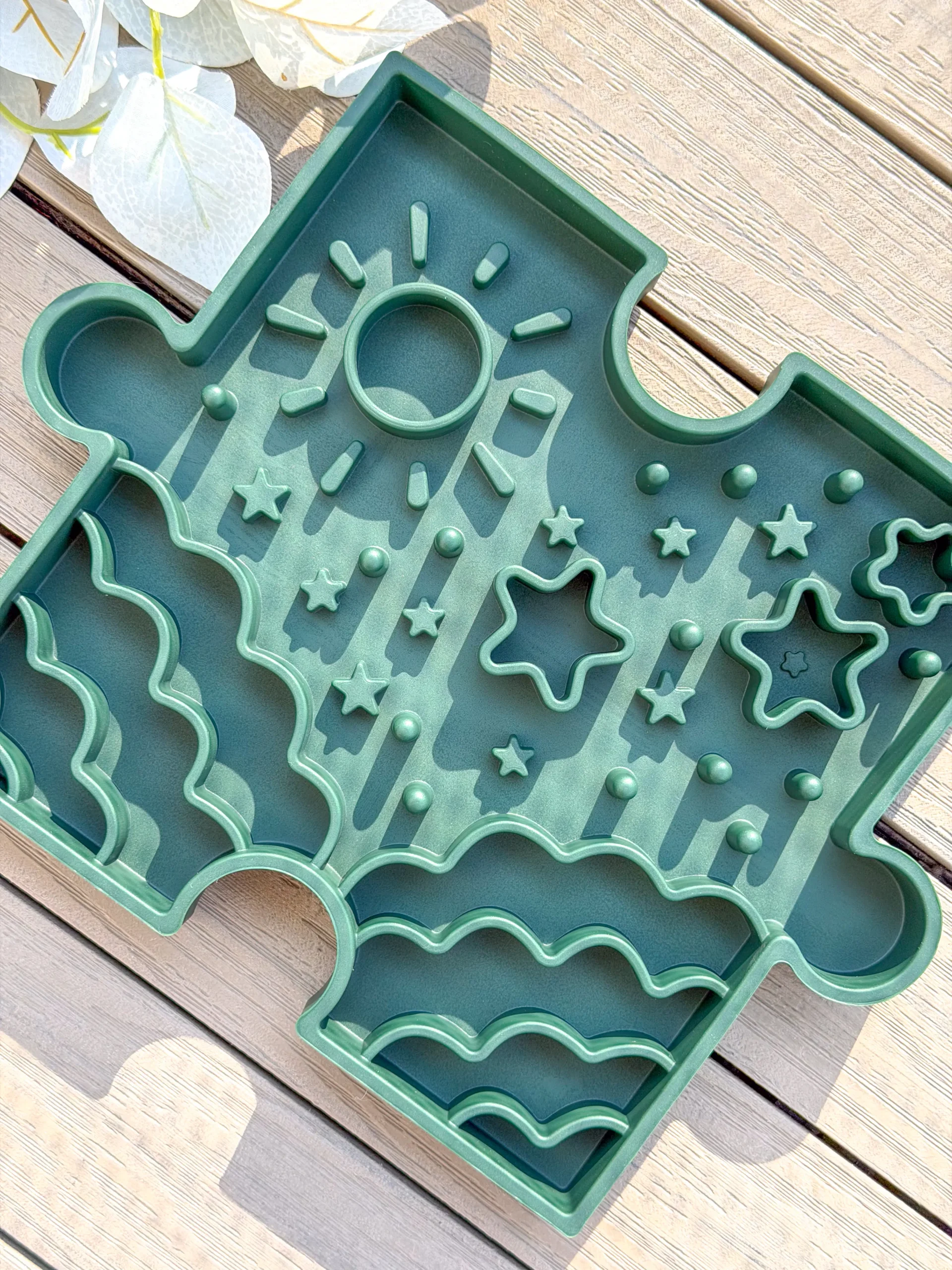 Puzzle Slow Bowl - Set Grün – Bild 4